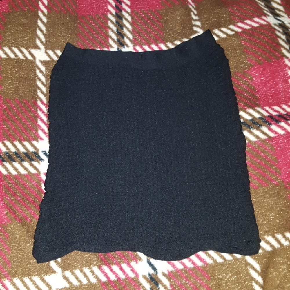 Just one size s/m nylon mini short fitted skirt - Picture 1 of 3